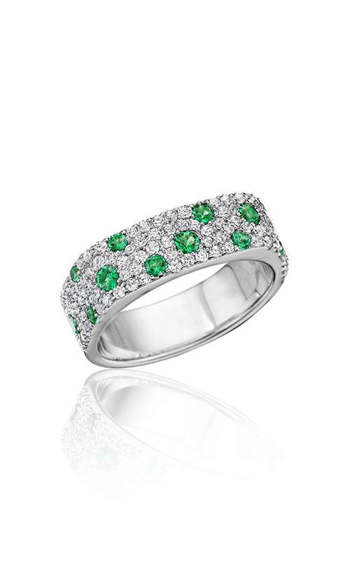 Fana Color Fashion Ring R1632E-14kt-White