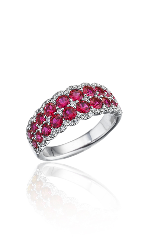 Fana Color Fashion Ring R1636R-14kt-White