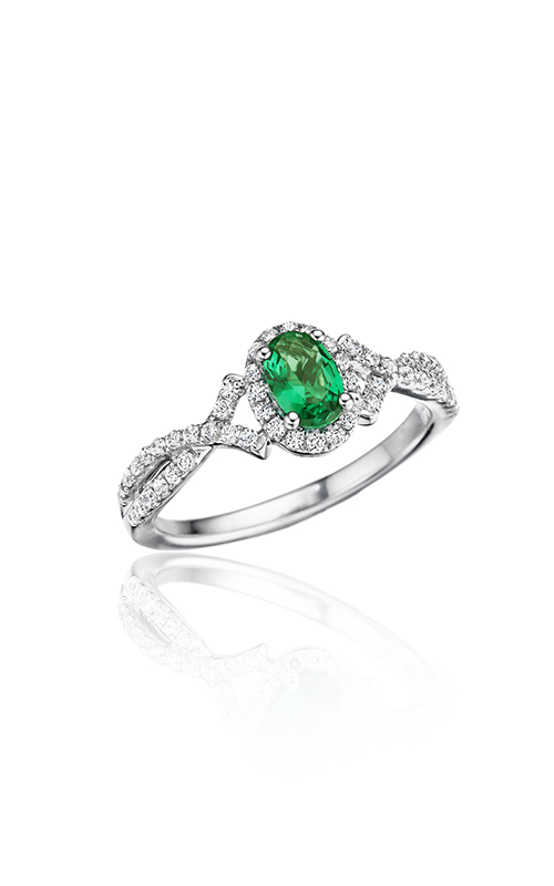 Fana Color Fashion Ring R1662E-14kt-White