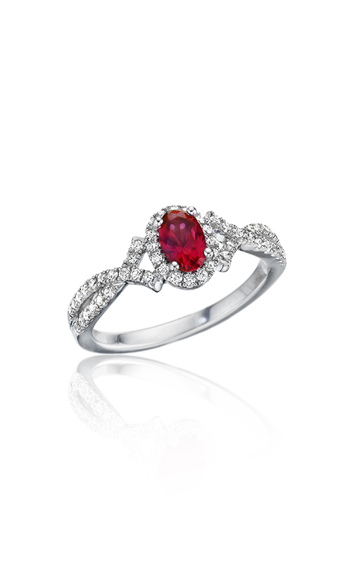 Fana Color Fashion Ring R1662R-14kt-White