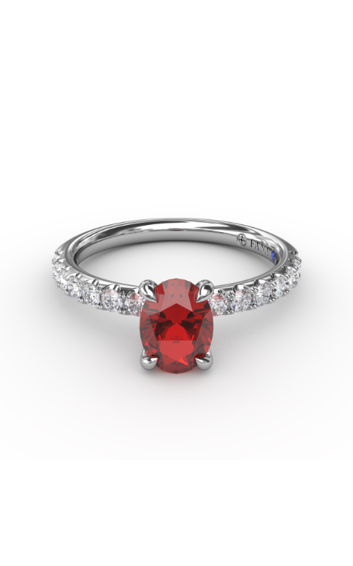 Fana Color Fashion Ring R1786R-14kt-White