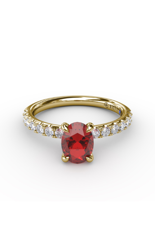 Fana Color Fashion Ring R1786R-14kt-Yellow
