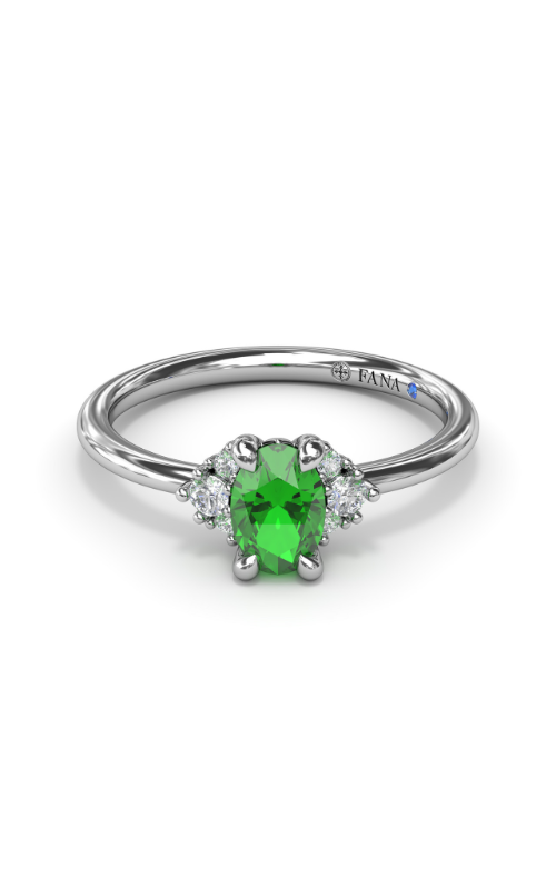 Fana Color Fashion Ring R1792E-14kt-White