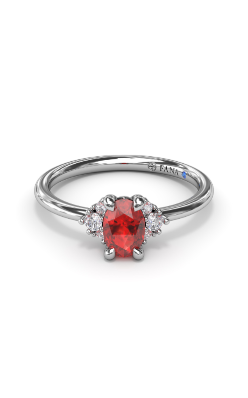 Fana Color Fashion Ring R1792R-14kt-White