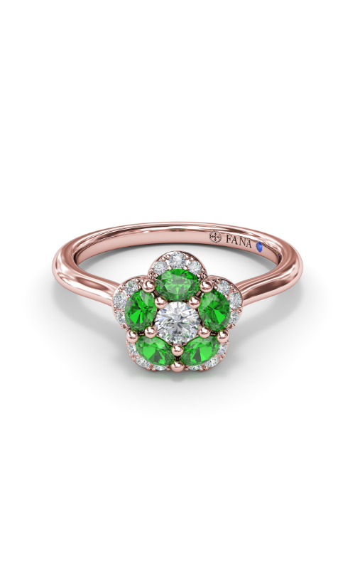 Fana Color Fashion Ring R1848E-14kt-Rose