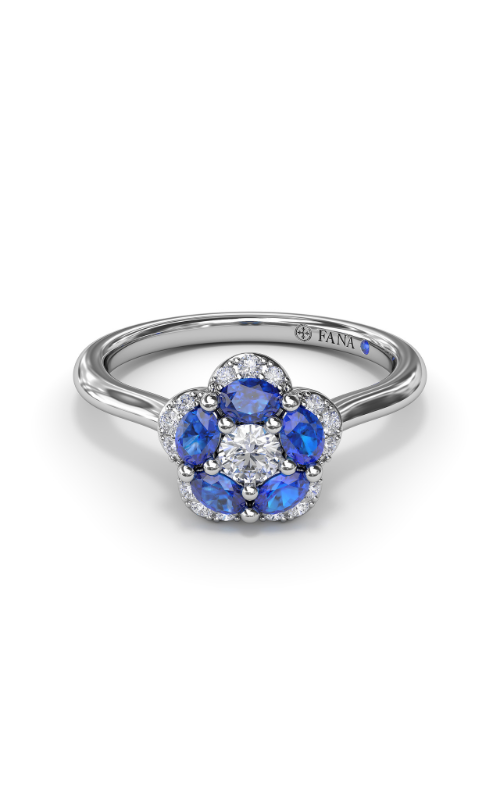 Fana Color Fashion Ring R1848S-14kt-White