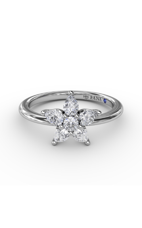 Fana Ring R4972-14kt-White