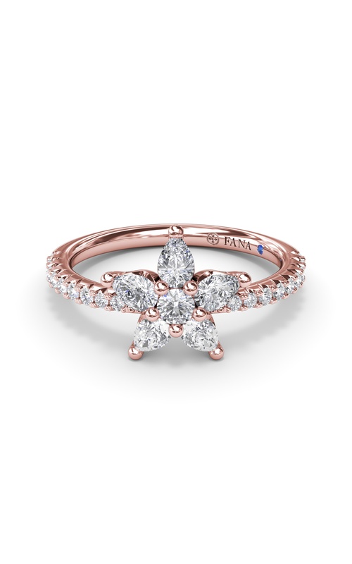 Fana Diamond Fine Jewelry Ring R4973-14kt-Rose