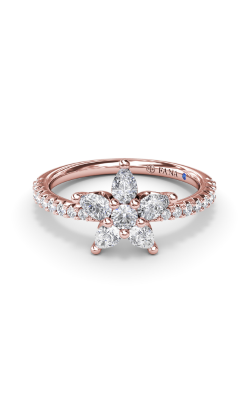 Fana Diamond Fashion Ring R4973-14kt-Rose