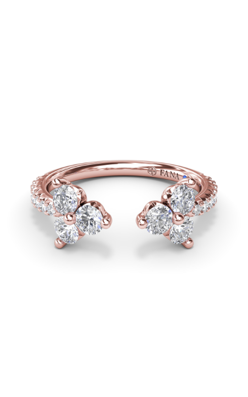 Fana Diamond Fashion Ring R5013-14kt-Rose