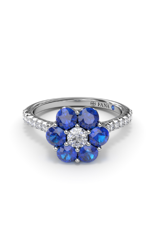 Fana Color Fashion Ring R5032S-14kt-White