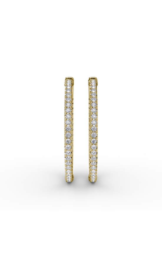 Fana Diamond Fashion Earrings ER4895-18kt-Yellow