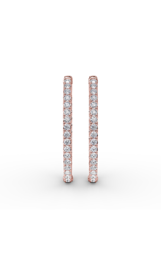 Fana Diamond Fashion Earrings ER4938-18kt-Rose