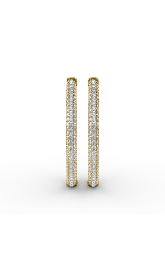 Fana Diamond Fashion Earrings ER4944-18kt-Yellow