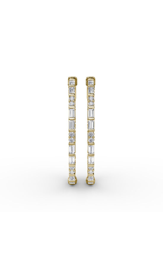 Fana Diamond Fashion Earrings ER4957-18kt-Yellow