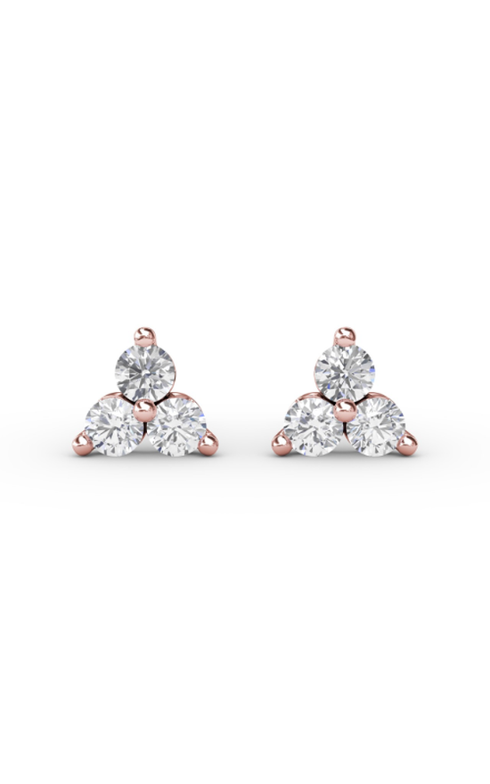 Fana Diamond Fashion Earrings ER5009-18kt-Rose