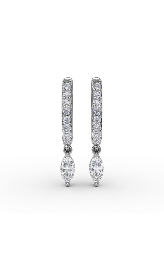 Fana Diamond Fashion Earrings ER5068-18kt-White