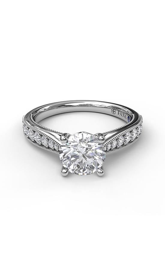 Fana Classic Engagement Ring S3053-14kt-White