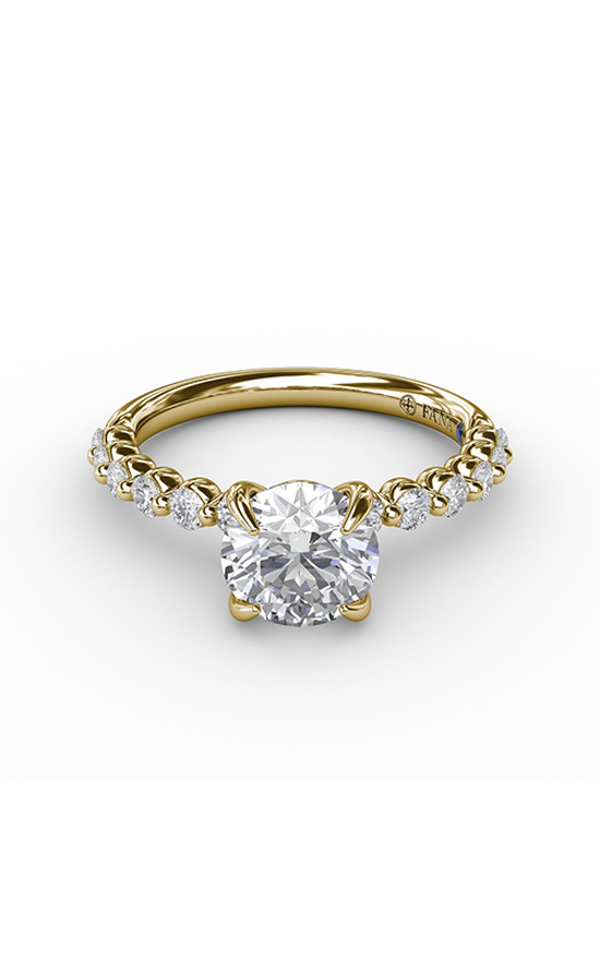 Fana Classic Engagement Ring S3244-18kt-Yellow