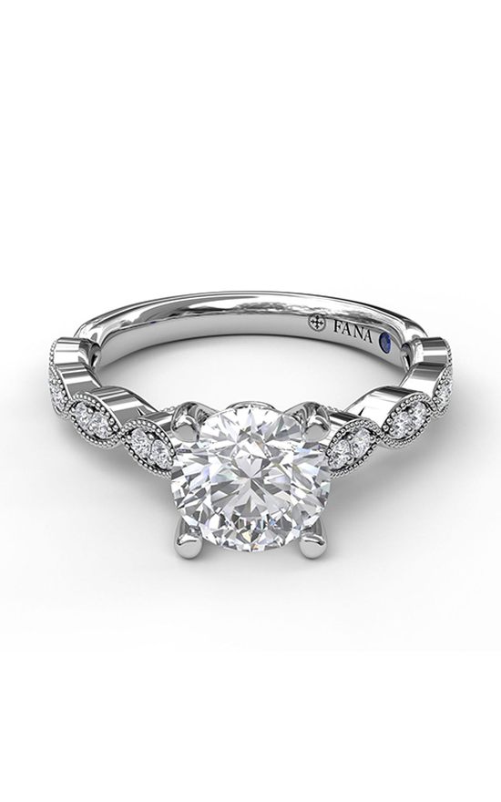 Fana Classic Engagement Ring S3584-18kt-White