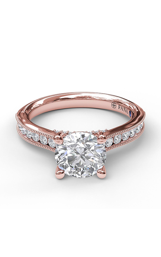 Fana Classic Engagement Ring S3474-14kt-Rose