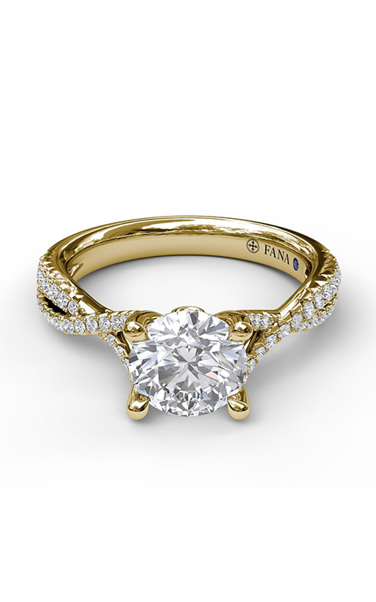 Fana Classic Engagement Ring S3479-14kt-Yellow