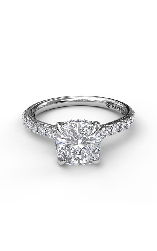 Fana Classic Engagement Ring S3026-14kt-White