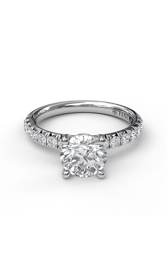 Fana Classic Engagement Ring S3030-18kt-White