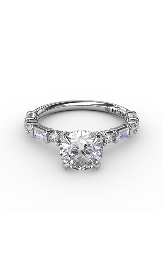 Fana Classic Engagement Ring S3320-18kt-White
