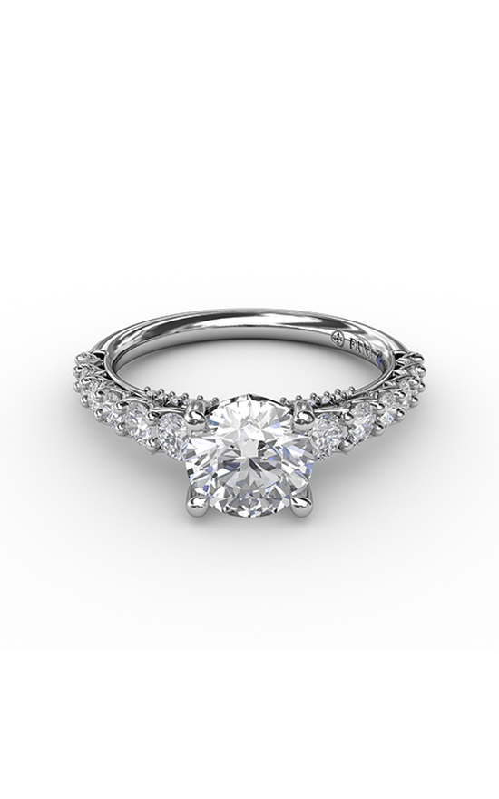 Fana Classic Engagement Ring S3183-18kt-White