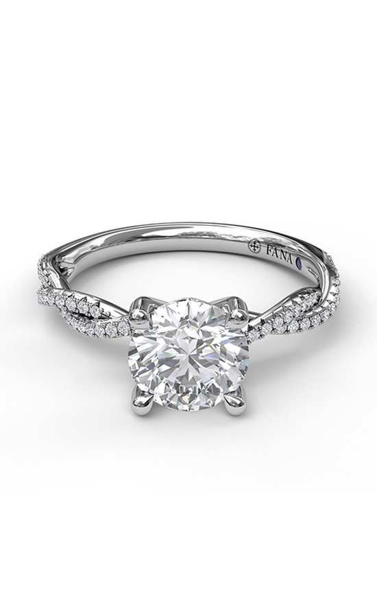 Fana Classic Engagement Ring S3902-18kt-White