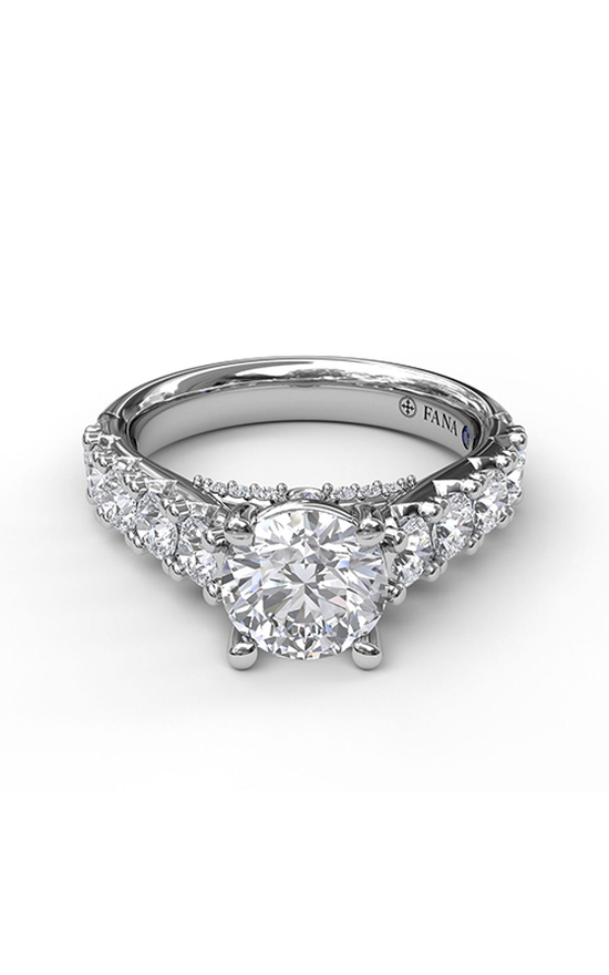 Fana Classic Engagement Ring S3916-14kt-White