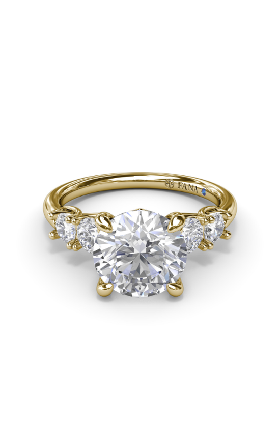 Fana Classic Engagement Ring S4081-18kt-Yellow