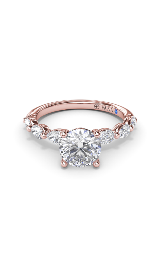 Fana Classic Engagement Ring S4170-14kt-Rose