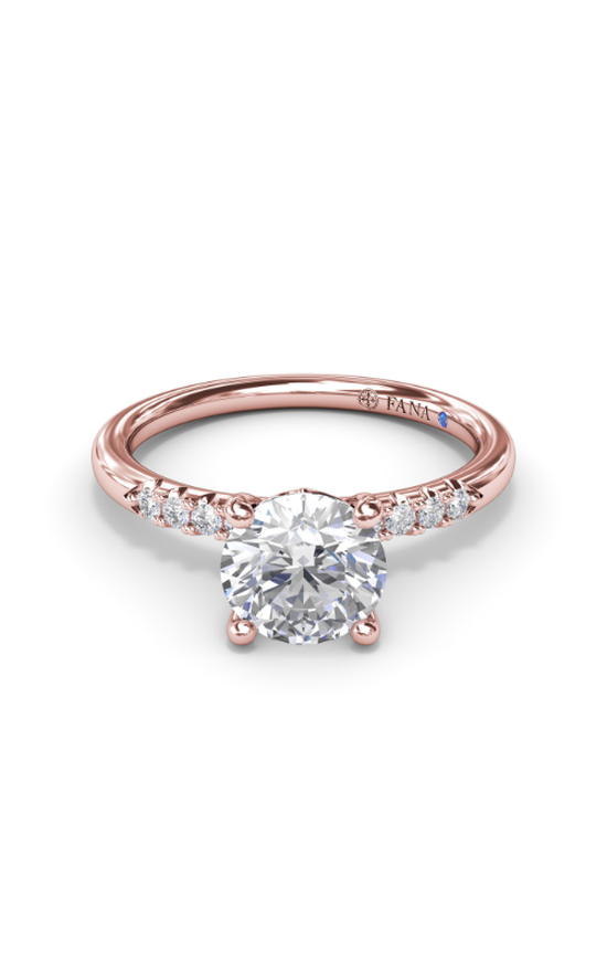 Fana Classic Engagement Ring S4180-14kt-Rose