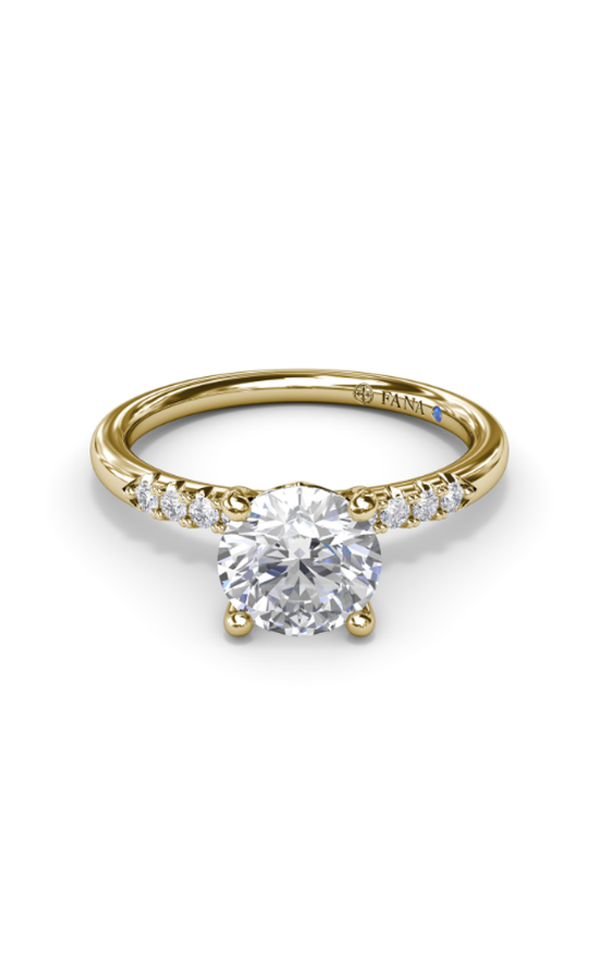 Fana Classic Engagement Ring S4180-14kt-Yellow