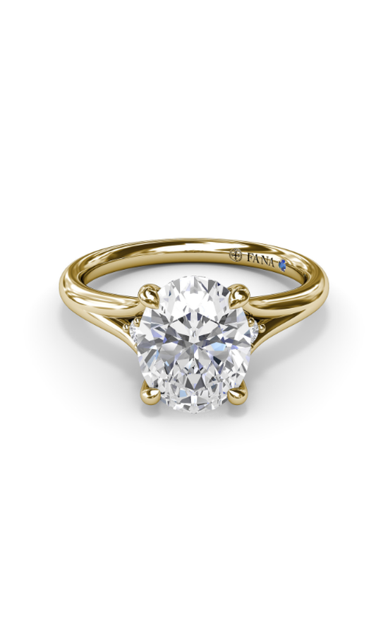 Fana Classic Engagement Ring S4188-14kt-Yellow
