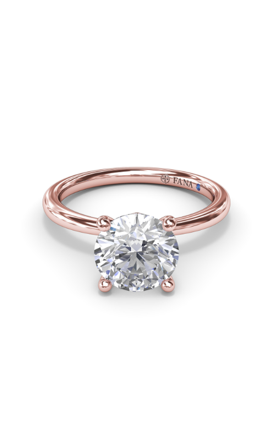 Fana Solitaire Engagement Ring S4190-18kt-Rose