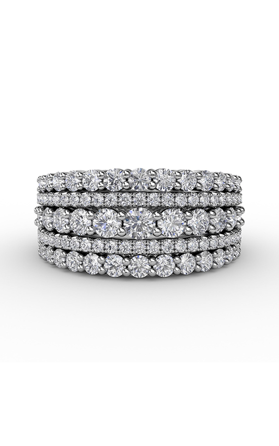 Fana Diamond Fashion Ring R2024-14kt-White