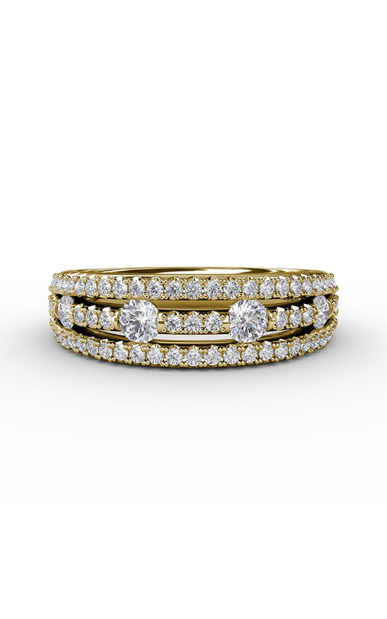 Fana Diamond Fashion Ring R2045-14kt-Yellow
