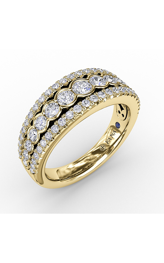 Fana Diamond Fashion Ring R2013-18kt-Yellow