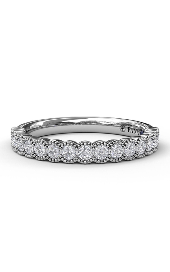 Fana Matching Band Wedding Band W3037-14kt-White