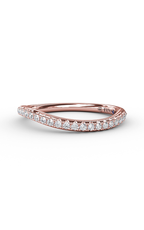 Fana Matching Band Wedding Band W3115-18kt-Rose
