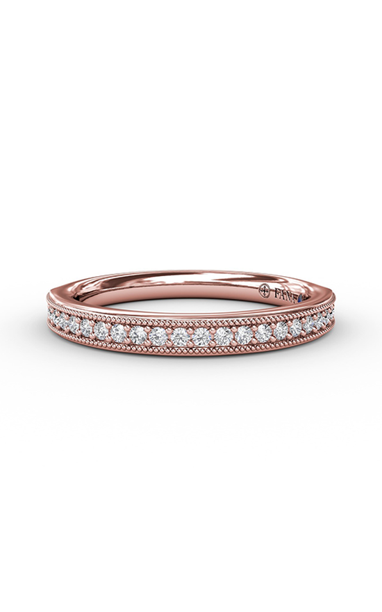 Fana Matching Band Wedding Band W3120-18kt-Rose
