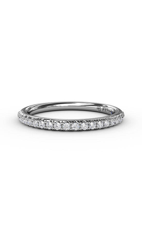 Fana Matching Band Wedding Band W3195-14kt-White