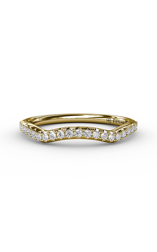 Fana Matching Band Wedding Band W3195-14kt-Yellow