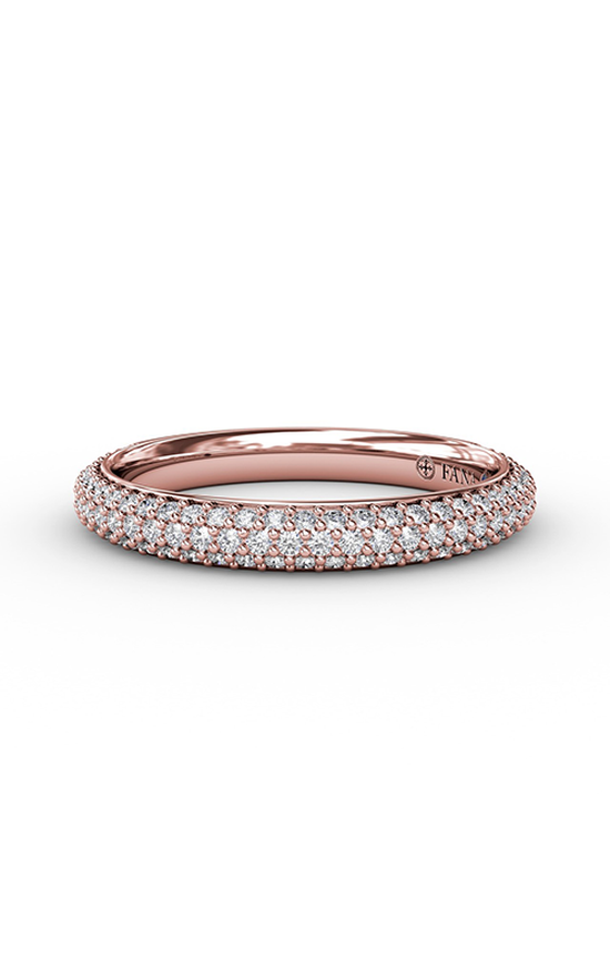 Fana Matching Band Wedding Band W3208-18kt-Rose