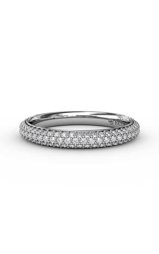 Fana Matching Band Wedding Band W3208-Platinum
