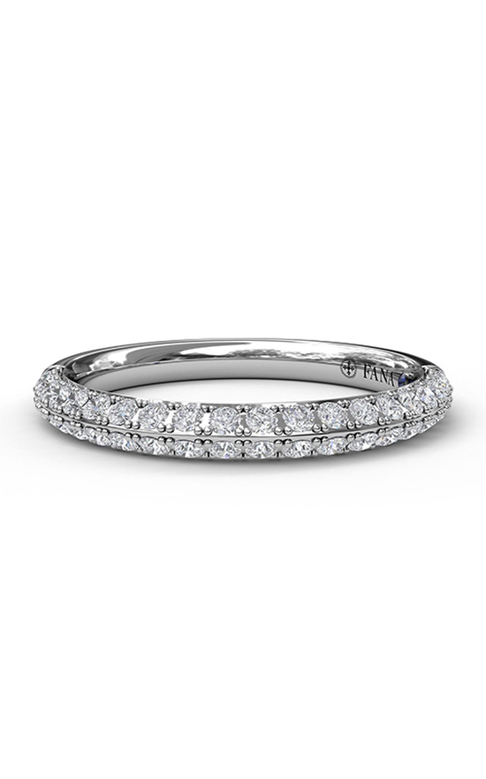 Fana Matching Band Wedding Band W3809-14kt-White
