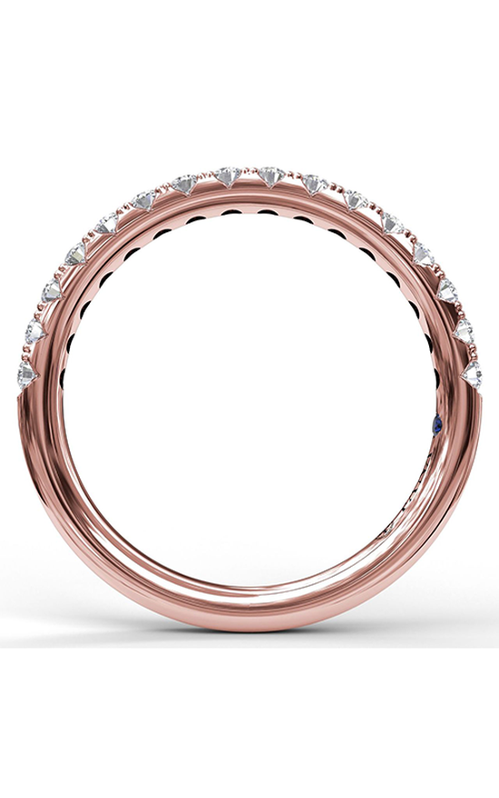 Fana Matching Band Wedding Band W3933-18kt-Rose